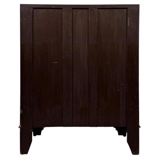 20th Century Edwardian English Mahogany Bureau, 1890s For Sale - Image 10 of 14