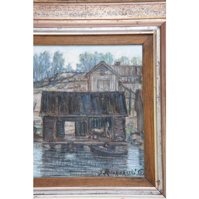 1920s Jalmari Ruokokoski, Landscape, 1920s, Wood For Sale - Image 5 of 8