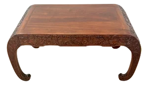 19th Century Chinese Hongmu Wood Kang Table