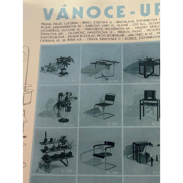 This three-tier flower stand was designed by Jindřich Halabala for Spojené UP závody in the 1930s. The piece reflects...