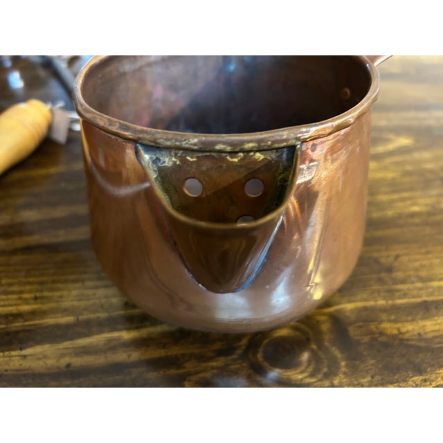 Antique Copper Pouring Pot For Sale - Image 4 of 9