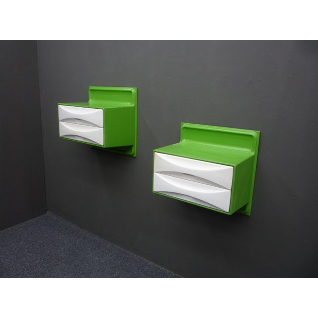 Wall Shelf with Drawers by Ernest Igl for Wilhelm Werndl, 1960s Set of 2 For Sale - Image 15 of 15