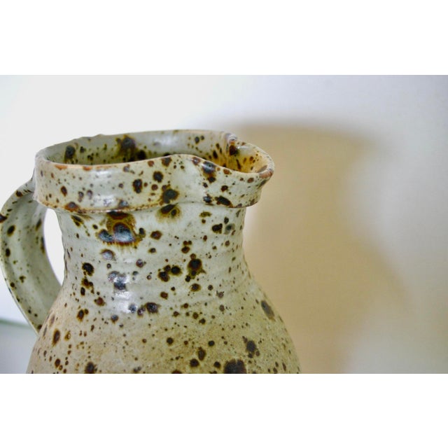 1970s Pyrite Stoneware Ceramic by Gustave Tiffoche, 1970s For Sale - Image 5 of 10