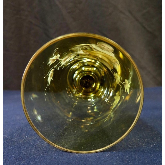 Victorian 19th Century Bohemian Toasting Goblet For Sale - Image 3 of 11