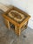 Oak Tile Top Nesting Tables Set of 3 Danish Mid-Century Modern Side Tables 1970s For Sale - Image 4 of 9