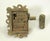 Traditional Antique Bronze Ice Box Latch For Sale - Image 3 of 5