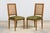 Antique French Louis XVI Style Walnut Dining Chairs in Olive Green - Set of 8 For Sale In New York - Image 6 of 18