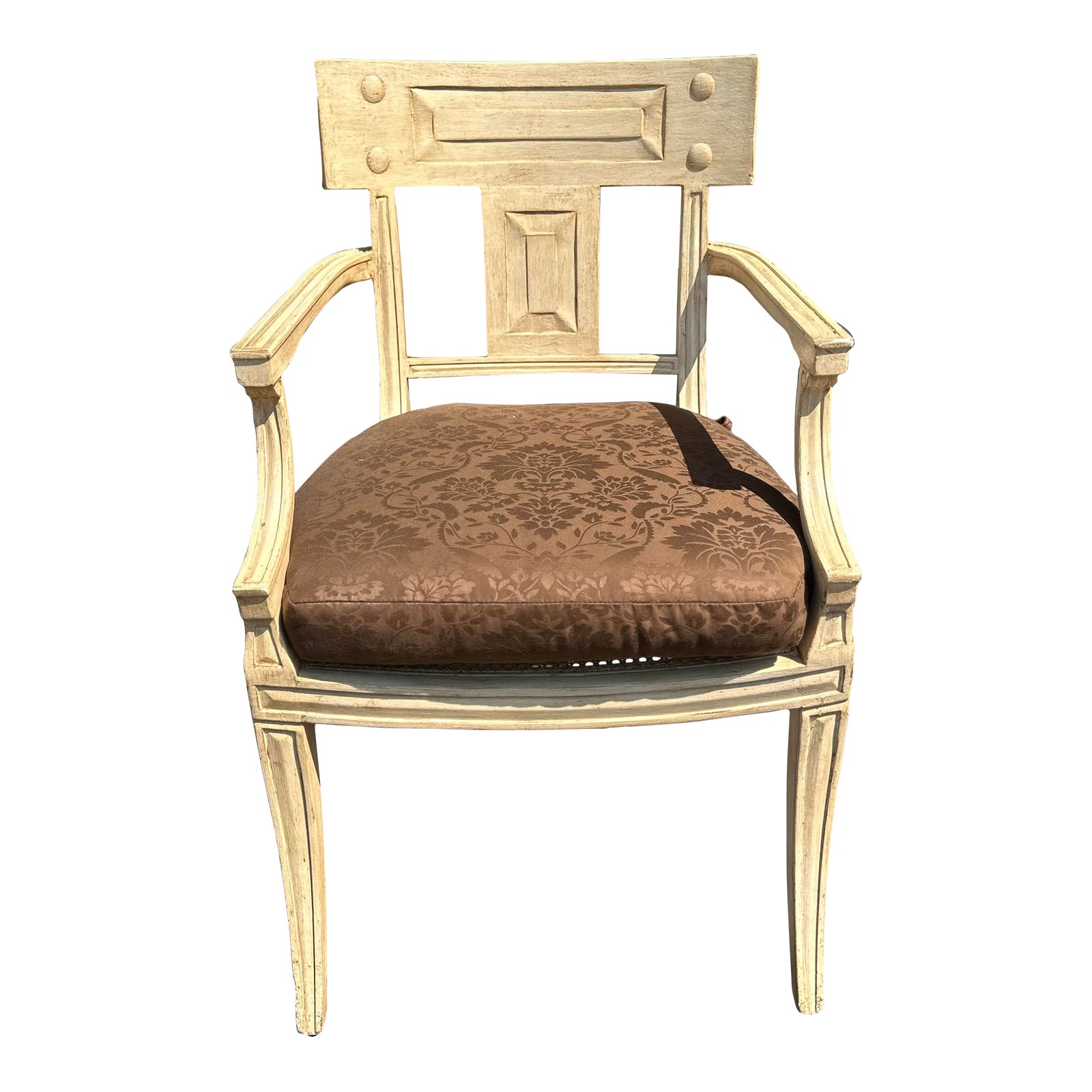 Michael Taylor Klismos Dining Arm Chair Chairish