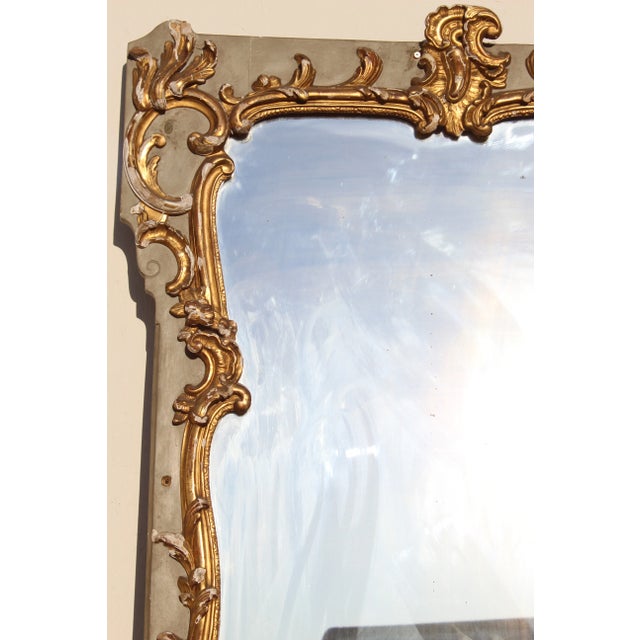 Glass 18th Century French Louis XV Mirror For Sale - Image 7 of 13