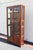 Vintage Asian-Inspired Rosewood Display Cabinet / Curio With Glass Doors and Brass Hardware For Sale In Los Angeles - Image 6 of 18