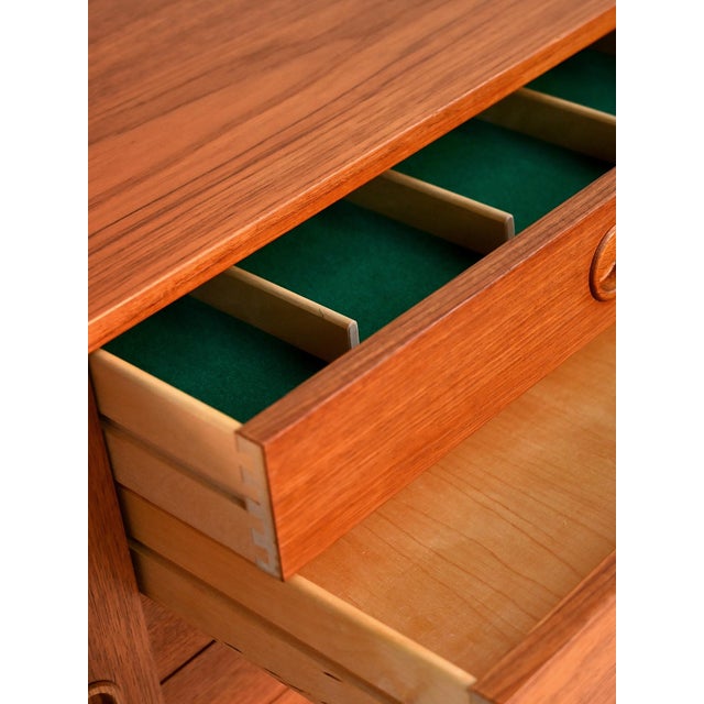 Brown Ulvö Sideboard by Yngve Ekström for Bjärsta, 1960s For Sale - Image 8 of 13