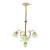1930s Art Nouveau Chandelier For Sale
