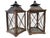 Vintage French Lanterns in Forja, Set of 2 For Sale