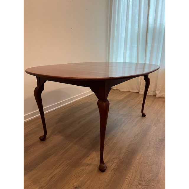 Lexington Furniture Lexington Bob Timberlake Cherry Queen Anne Dining Table Set For Sale - Image 4 of 14