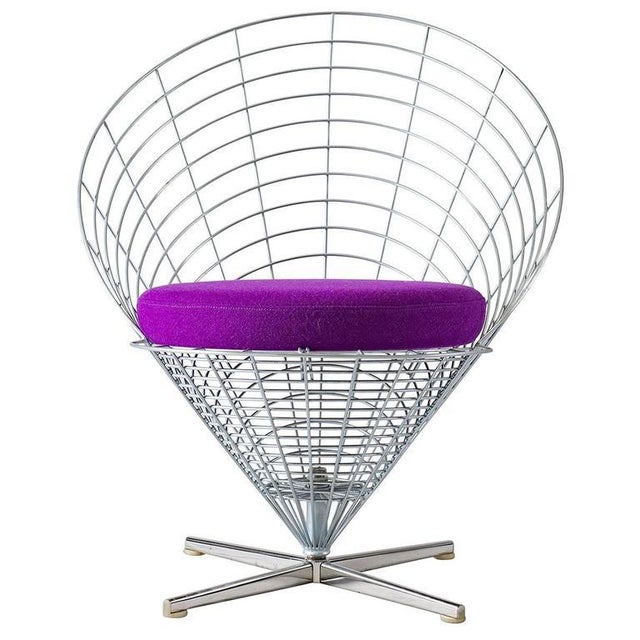 Verner Panton Wire Cone Chair Chairish