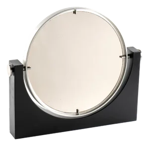 Table Mirror in Slate by Angelo Mangiarotti