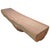 Andrianna Shamaris Single Teak Wood Log Bench or Coffee Table For Sale - Image 15 of 18