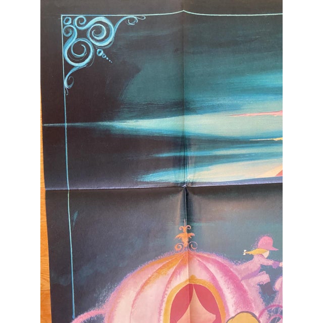 French Poster of the Cinderella Movie, 1950s For Sale - Image 10 of 11