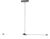 Steel Pipe Hanging Lamp, Germany, 1970s For Sale