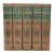 Tan & Green Hardcover Book Set-5 Volumes For Sale