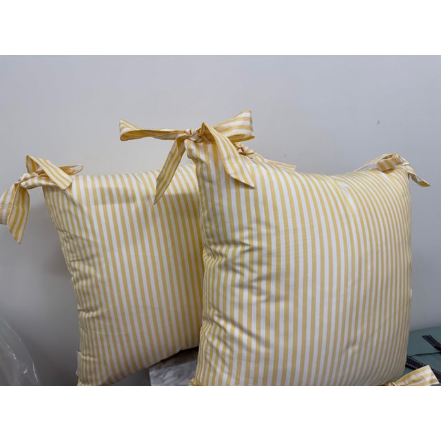 Silk Bow Pillows For Sale In Phoenix - Image 6 of 6
