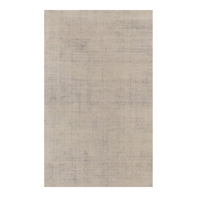 Rug & Kilim’s Oversized Contemporary Textural Rug in Beige-Brown Tones - 11x18 For Sale