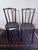 Wood Set of 2 - Antique Bentwood Chairs, Bistro Chairs, Thonet-Style, J & J Kohn-Style, Made in Poland For Sale - Image 7 of 12