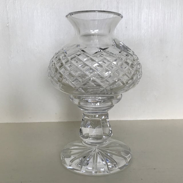Waterford Crystal Hurricane Style Candle Holder 2 Piece Chairish