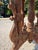 Antique Victorian Barn House Carved Wood Table For Sale - Image 4 of 9