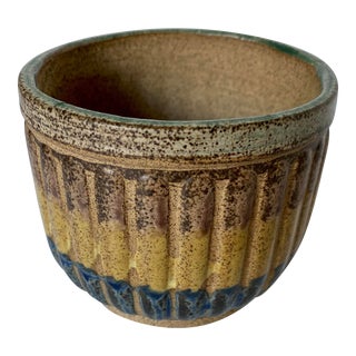 Mid Century Modern Pottery Bowl by Paul Marshall For Sale