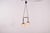 Mid-Century Danish Rosewood, Metal and Glass Dual Pendant Lamp, 1970 For Sale - Image 10 of 11