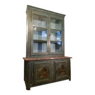 18th Century French Painted Buffet For Sale