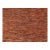 4' x 16' Savannah Hand Knotted Modern Red Rust Wool & Silk Rug For Sale