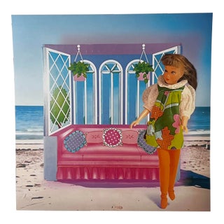 Art Print of 1960s Skipper, Barbie’s Little Sister, at the Beach. For Sale