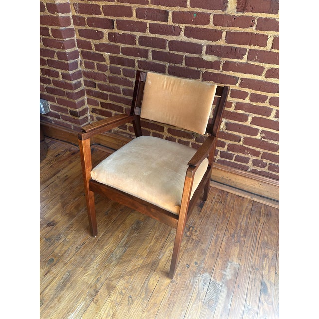 Mid-Century Modern Gunlocke Arm Chair For Sale - Image 3 of 10