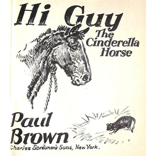 1940s Original 1944 Pencil Drawing From Hi, Guy! The Cinderella Horse by Paul Brown 18 For Sale - Image 5 of 6