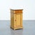 Wooden One-Door Bedside Table with Light Marble Top For Sale - Image 18 of 18