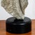 Stone Mid Century Modern Abstracted Stone Sculpture Statue Carved Marble With Wooden Base For Sale - Image 7 of 12