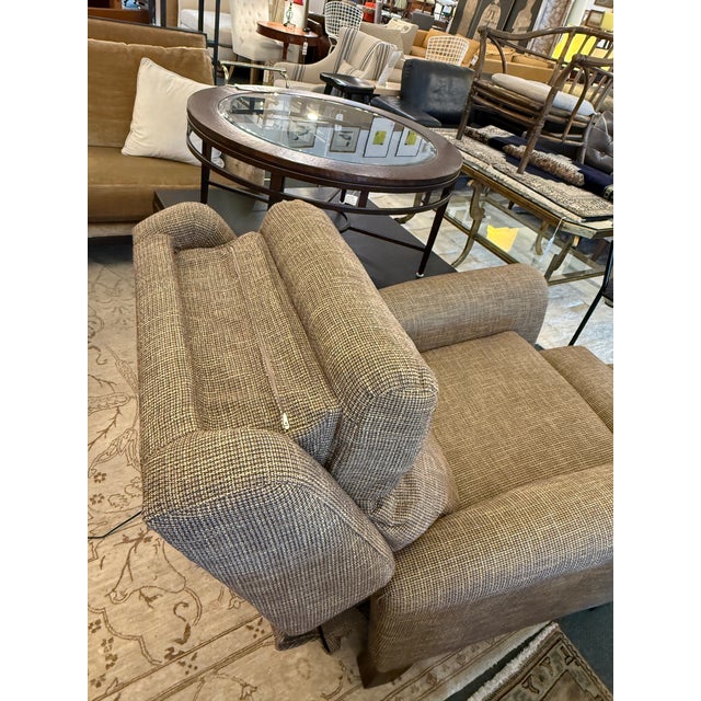 Flexsteel Belle Power Rocking Recliner, Granite For Sale - Image 10 of 11