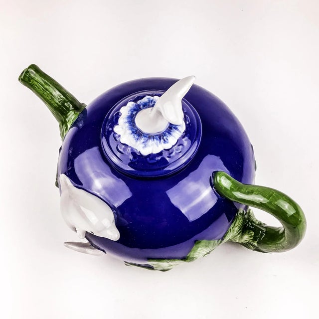 Vintage Animalia Ceramic Dolphin Tea Pot For Sale - Image 4 of 13