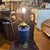 Grand Tour Mid Century Murano Navy Blue Glass Lamp by Wildwood For Sale - Image 3 of 7