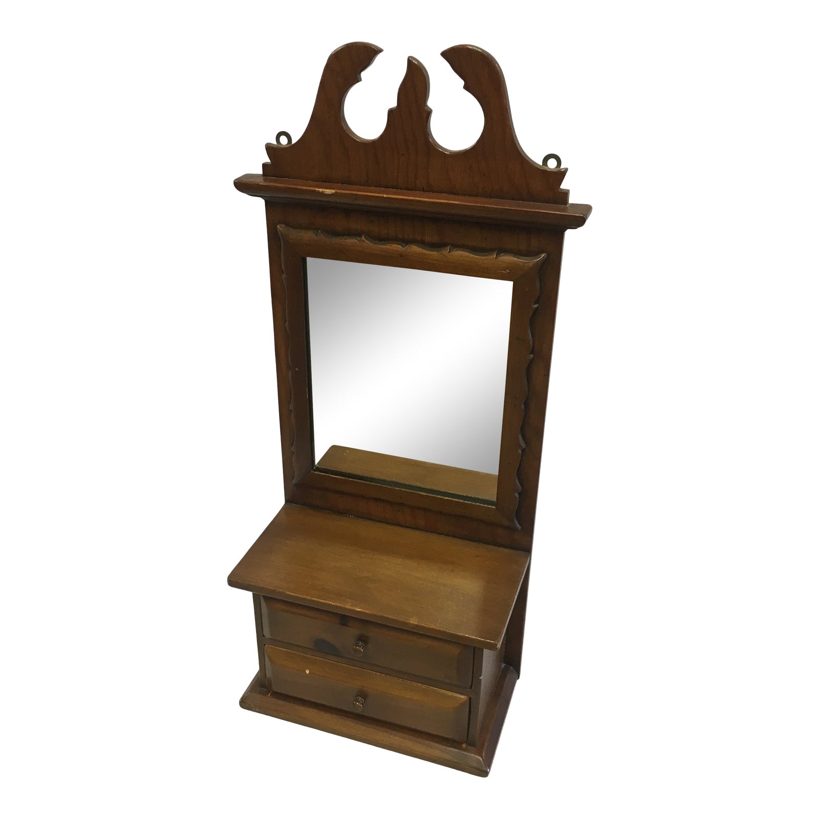 Wall Mirror With Drawers Chairish