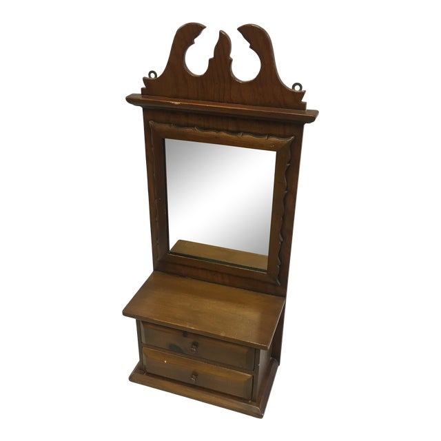 Wall Mirror With Drawers Chairish