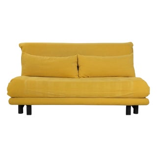 Multy 3-Seater Sofa in Yellow Fabric from Ligne Roset For Sale