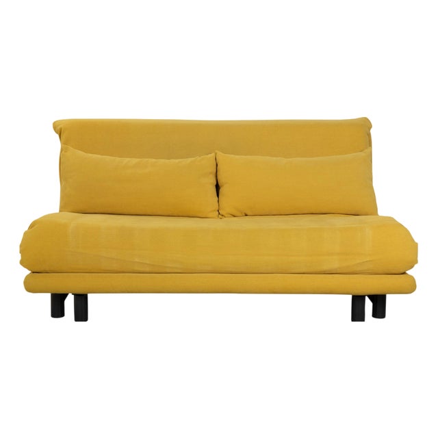 Multy 3-Seater Sofa in Yellow Fabric from Ligne Roset For Sale