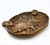 Antique bronze ashtray with hunting dog motif. No maker's marks. Some light tarnish.