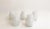 Milky White Glass Vases - Set of 5 For Sale In Los Angeles - Image 6 of 6
