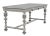 NOIR Portuguese Desk, Distressed Grey For Sale In Los Angeles - Image 6 of 10