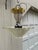 Art Deco Vintage Semi-Flush Ceiling Fixture For Sale - Image 3 of 5
