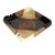 Ceramic MCM Treasure Craft Stoneware Brown Plaid Ashtray Trinket Dish 7.5" For Sale - Image 7 of 12